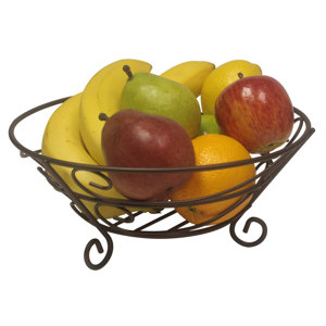 Bronze Fruit Basket