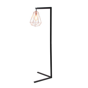 Modern Contemporary Rose Gold Floor Lamp Allmodern Save To Idea Board