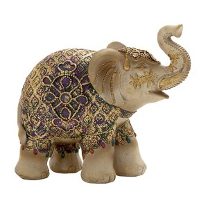 Antique golden Elephant Figurine
