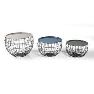 3-tlg. Couchtisch-Set La Costa von KARE Design