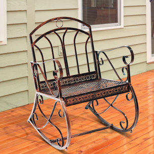 Garden Rocking Chairs You Ll Love Wayfair Co Uk Vintage Style Rocking Chair