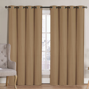 Red And Chocolate Curtains Wayfair Quickview