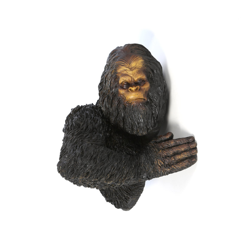 Design Toscano Bigfoot The Bashful Yeti Tree Statue & Reviews Wayfair.ca