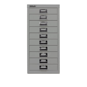 Aktenschrank 29er mit 10 Schubladen von Bisley