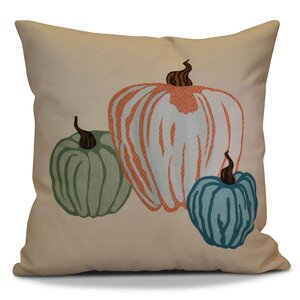 Miller Pumpkin Spice Geometric Throw Pillow