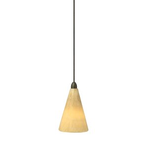 Onyx 1-Light Track Pendant