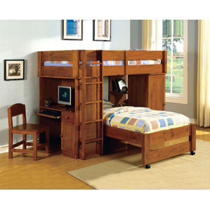 Radley Twin Bunk Bed with Storage by A&J Homes Studio