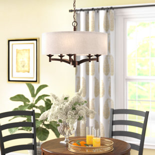 Chandeliers You Ll Love Wayfair Harlan 5 Light Drum Chandelier