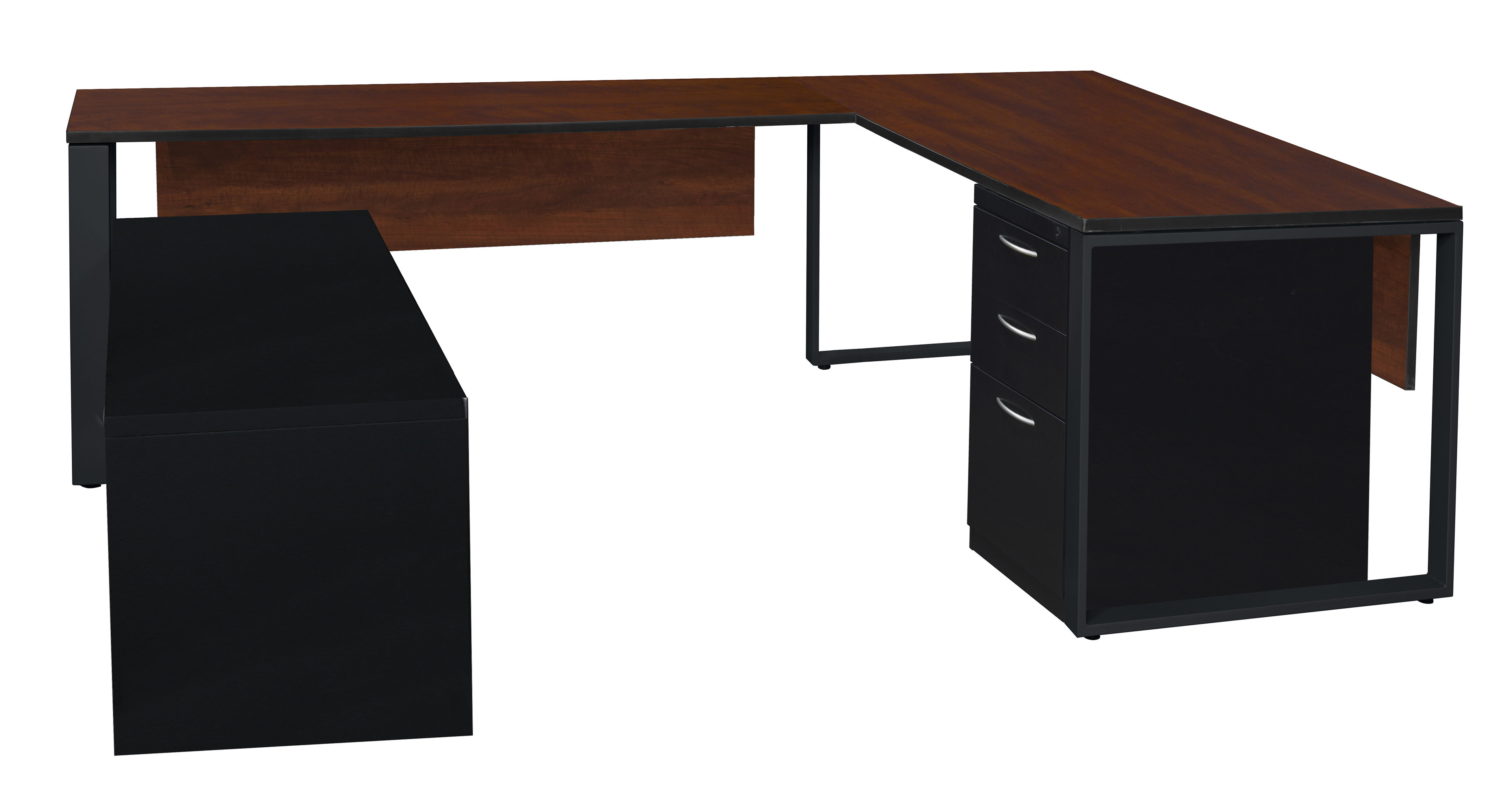 Ebern Designs Mireya U Shape Executive Desk Wayfair Ca