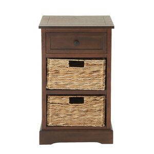 Lemington Cabinet with 2 Wicker Baskets