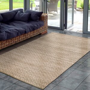 Azaria Hand-Woven Ivory Area Rug