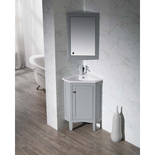Corner Bathroom Vanities You Ll Love Wayfair Save