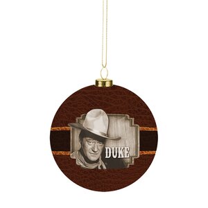 John Wayne Christmas Hanging Figurine