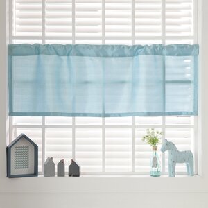 Faux Silk Curtain Valance