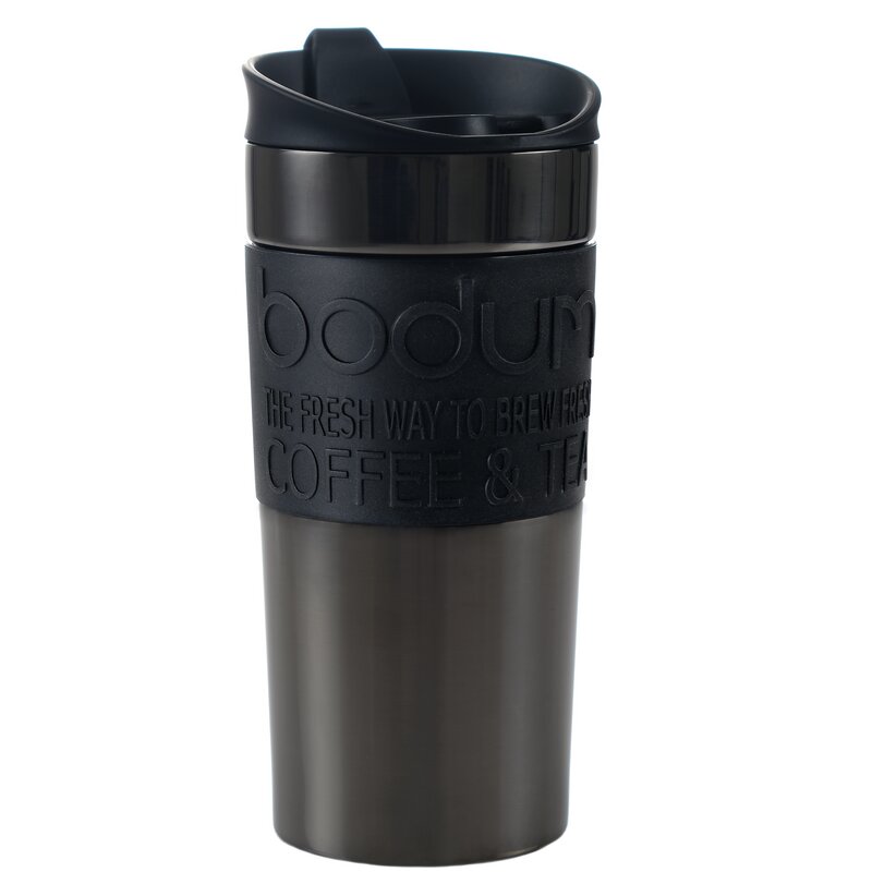 Bodum 12 Oz Stainless Steel Travel Mug Reviews Wayfair