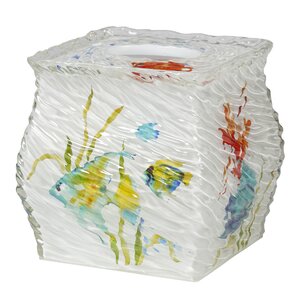 Rainbow Fish Tissue Box Cover