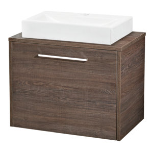 Ultra 60 cm Wandmontierter Waschtisch Horizon