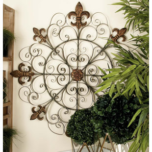Fleur De Lis Decor Wayfair Rustic Fleur De Lis Wall Decor