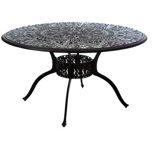 Table With Built In Lazy Susan Wayfair Merlyn Inlaid Lazy Susan Aluminum Dining Table