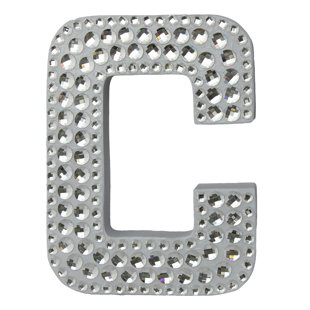 Letter J Wall Decor Wayfair Rhinestone Letter Wall Décor