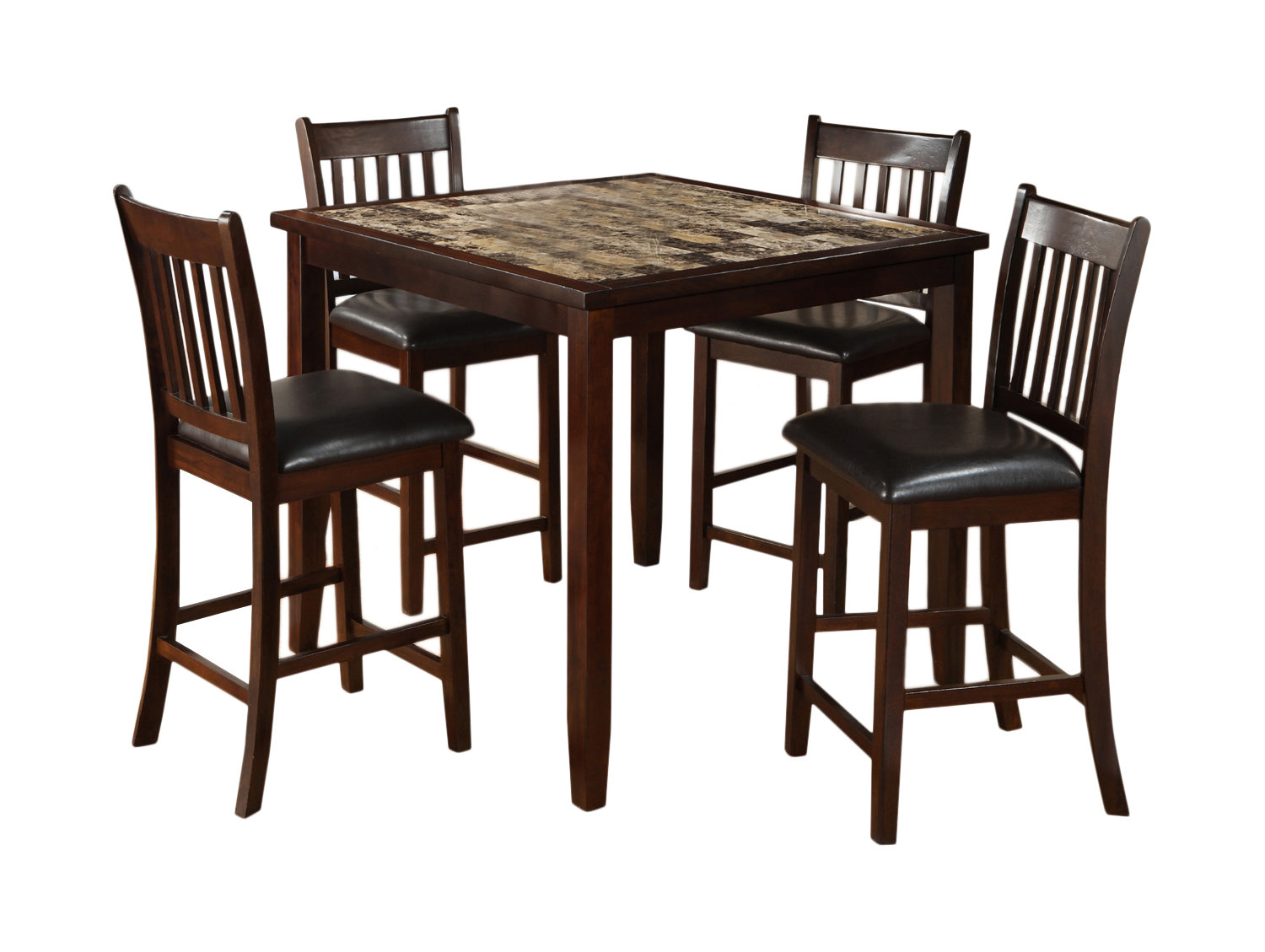 Red Barrel Studio Harvest Moon 5 Piece Dining Set Reviews Wayfair