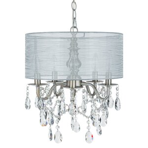 Alida 5-Light Drum Chandelier