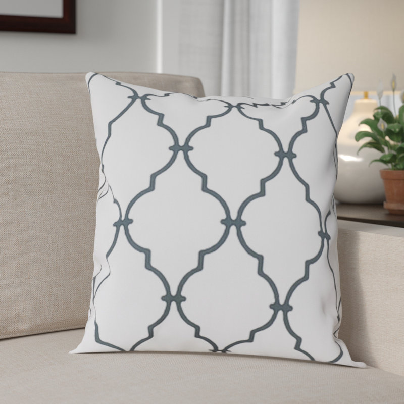 Andover Mills Reuter Trellis Throw Pillow & Reviews Wayfair