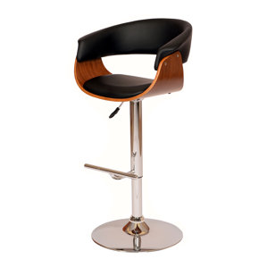 March Adjustable Height Swivel Bar Stool by Corrigan Studio