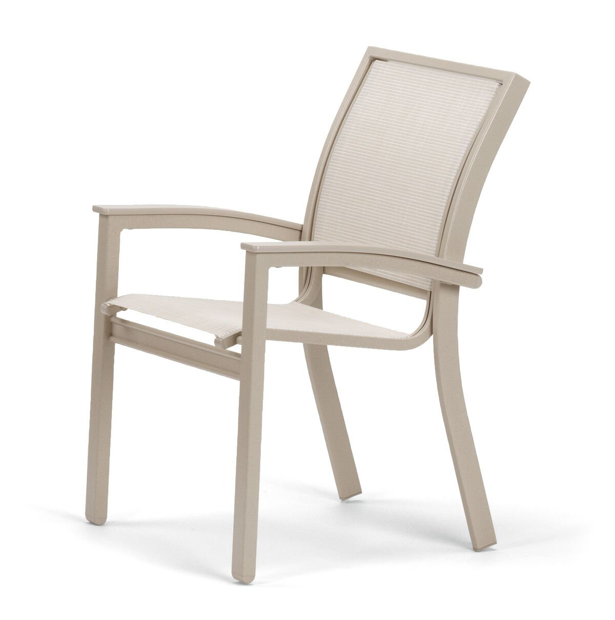 Bazza Grade Polymer Aluminum Patio Dining Chair