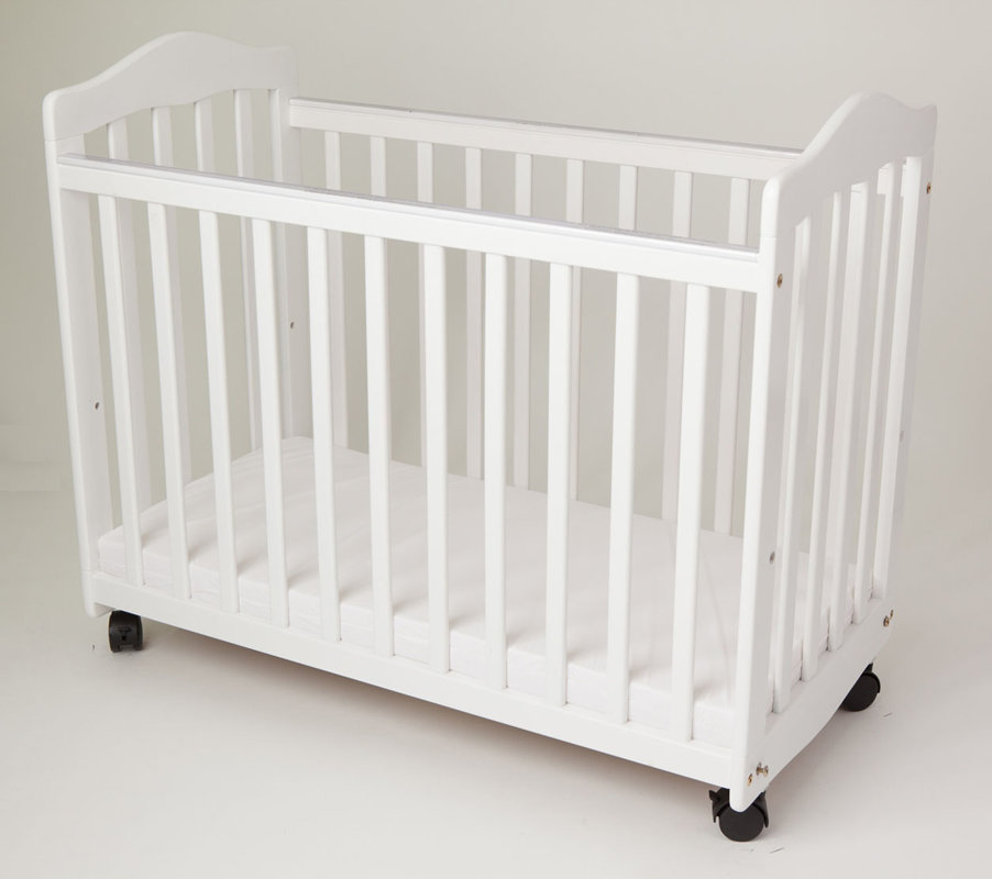 L.A. Baby Bedside Manor Compact Cradle Crib with Mattress & Reviews