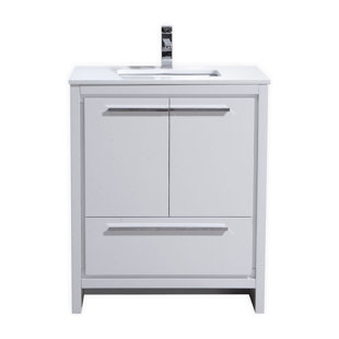 Modern Bathroom Vanities Cabinets Allmodern Save