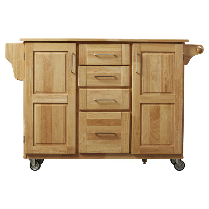 Kennedy Kitchen Island With Wood Top Reviews Joss Main Kennedy Kitchen Island With Wood Top