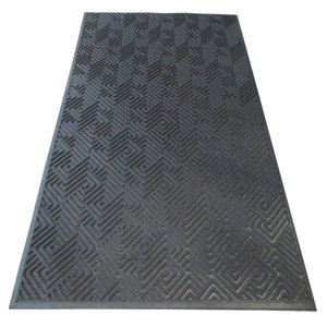 Maze Design Natural Rubber Utility Mat