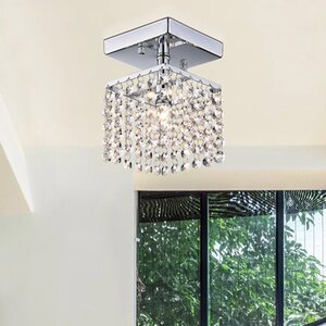 Zakhar 1-Light Semi Flush Mount