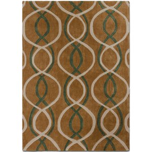 Handmade Brown Area Rug