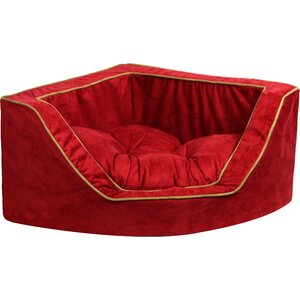 Luxury Corner Bolster Dog Bed
