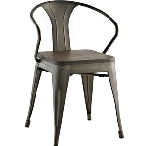 Ashlyn Arm Chair with Slat Back