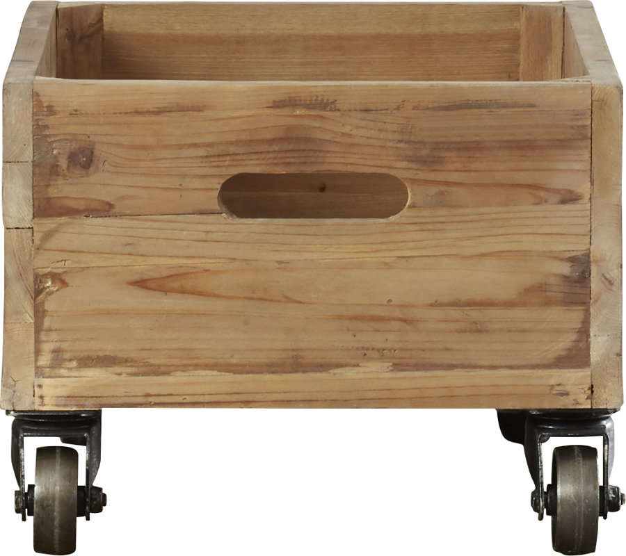 Trent Austin Design Sloan Reclaimed Wood Rolling Box & Reviews Wayfair