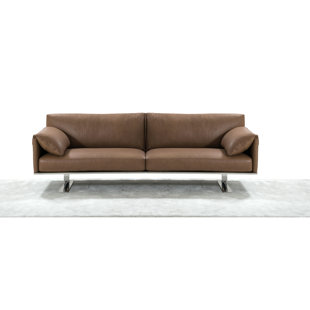 Sofas For Short People Wayfair Fuente Italian Leather Sofa