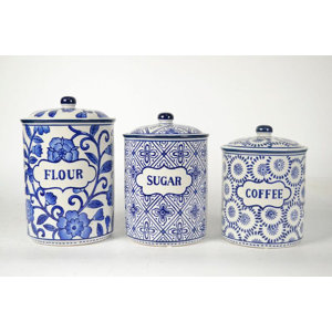 3 Piece Kitchen Canister Set