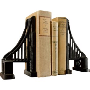 Cast Iron Bridge Book End (Set of 2)
