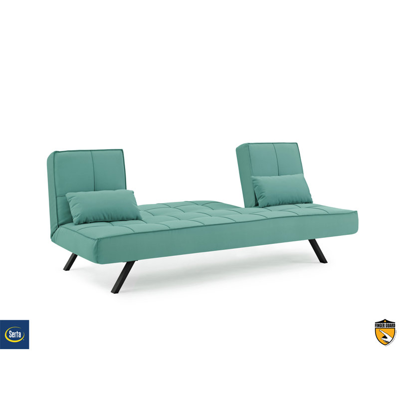Serta Futons Patio Sofa With Cushions Reviews Wayfair Patio Sofa With Cushions