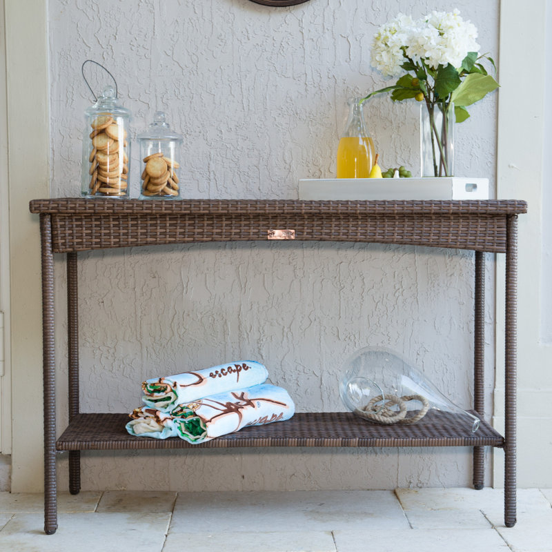 Panama Jack Key Biscayne Wicker/Rattan Buffet & Console ...