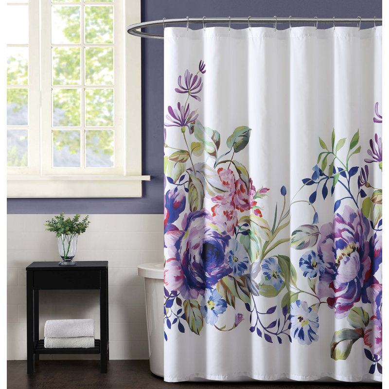 Christian Siriano Garden Bloom Shower Curtain & Reviews Wayfair