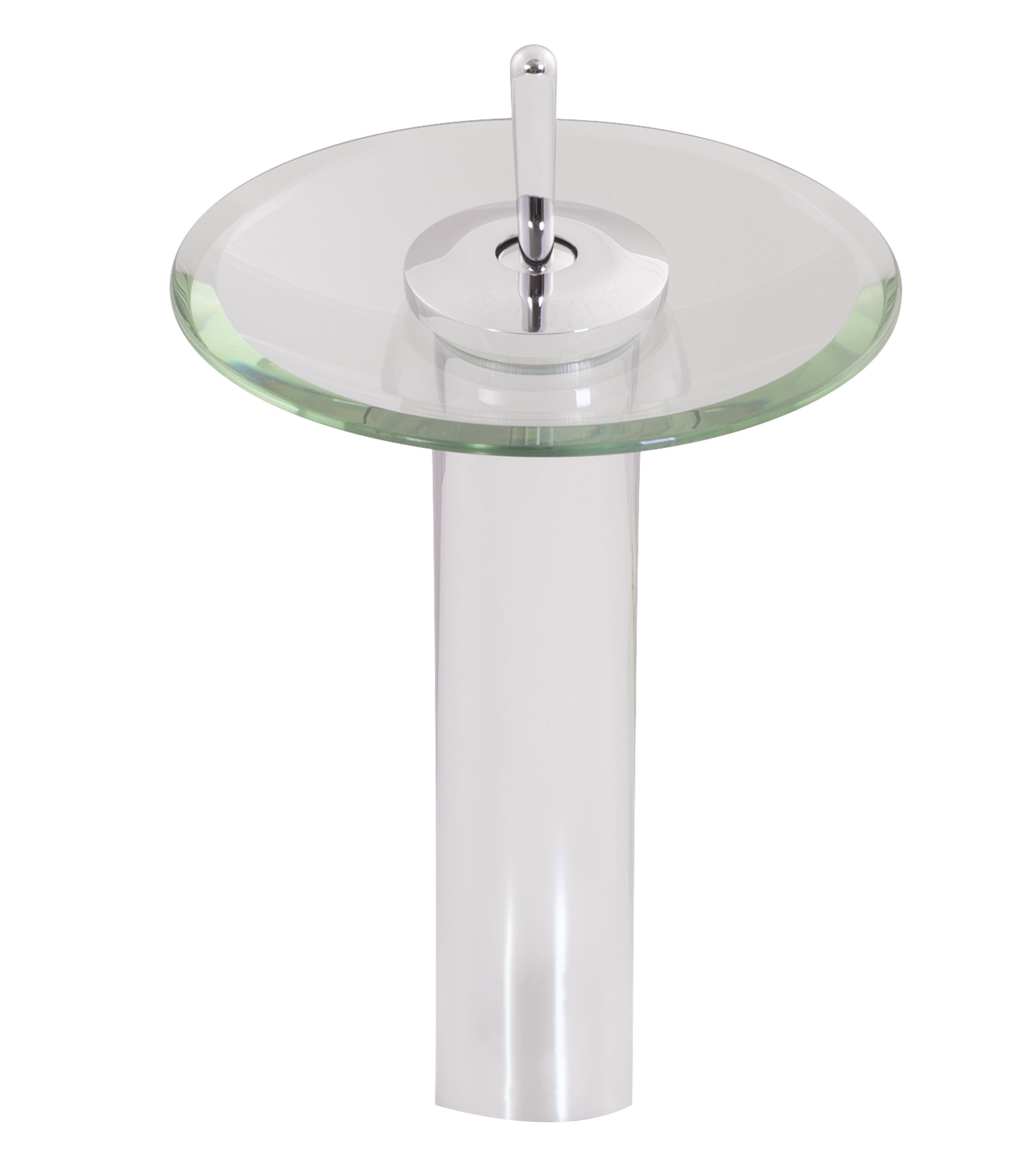 Topia Single Lever Waterfall Vessel Sink Hole Bathroom Faucet