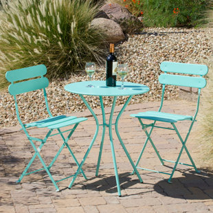 Tall Outdoor Bistro Table Set | Wayfair Tall Outdoor Bistro Table Set | Wayfair