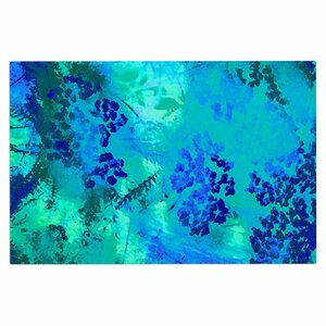 'Wildflower Blue' Doormat