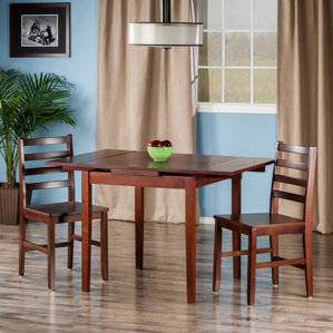 Shaws 3 Piece Dining Set by Alcott Hill