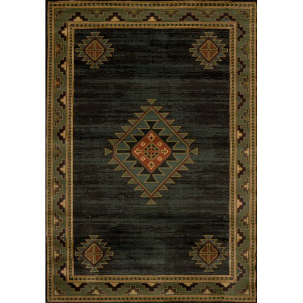 United Weavers of America Genesis Laramie Hunter Sounthwestern Area Rug