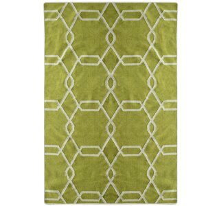 Diamond Green Area Rug